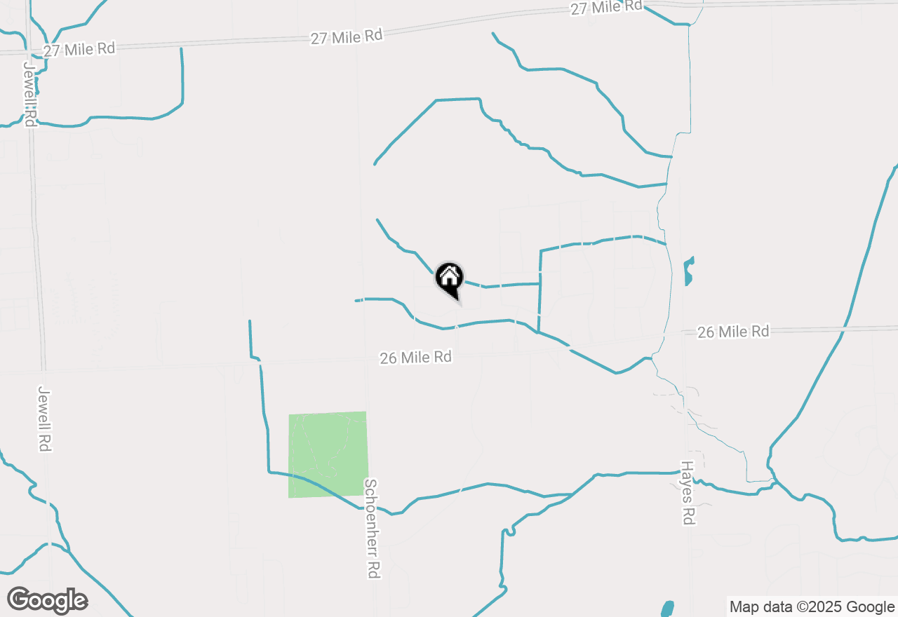Map of 13987 Quail View Drive, Washington, MI 48094