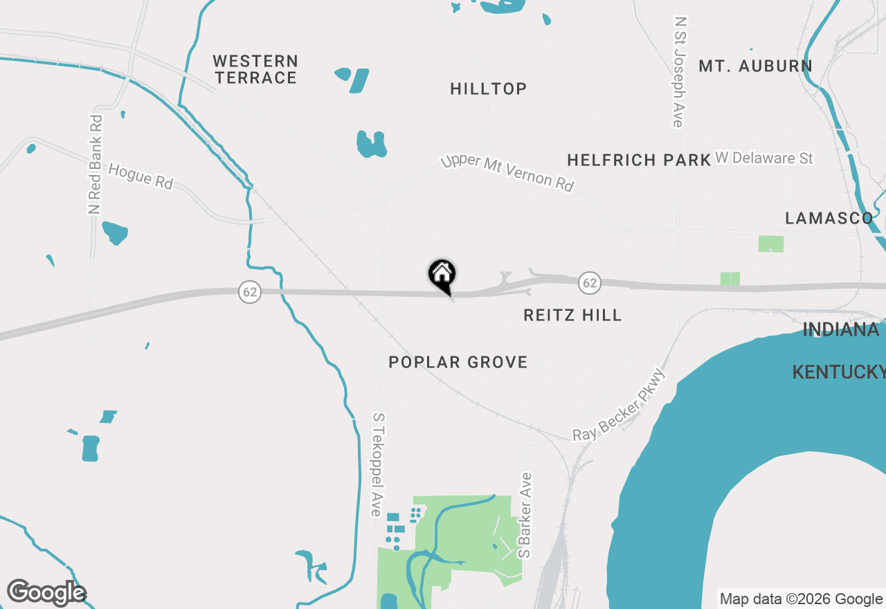 Map of 3215 Forest Avenue, Evansville, IN 47712