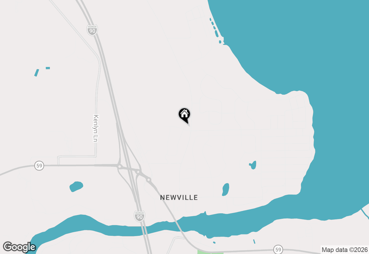 Map of 11520 N Newville Trails Court, Edgerton, WI 53534