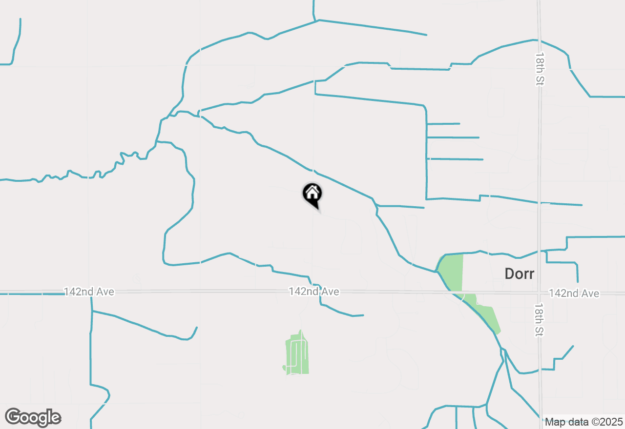 Map of 4273 20th Street, Dorr, MI 49323