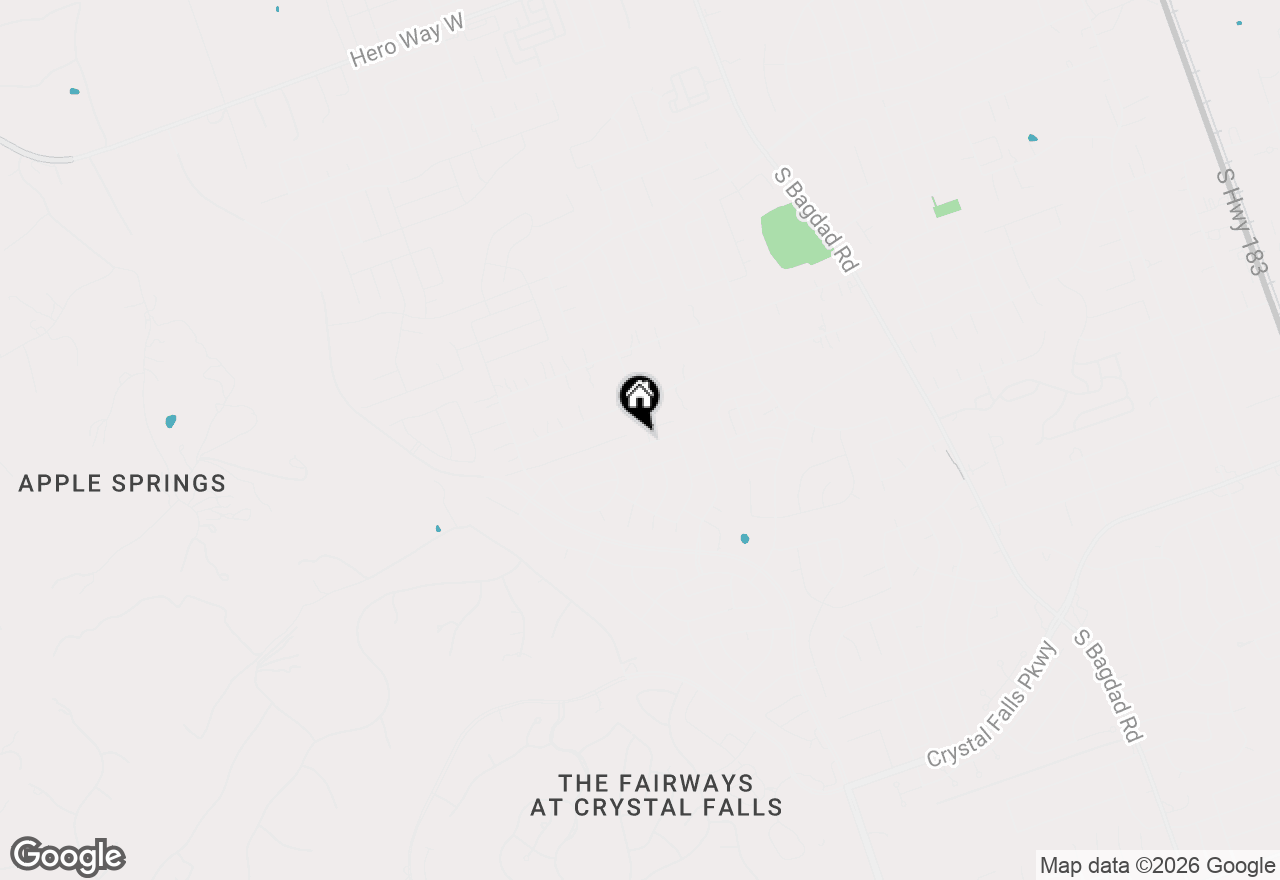 Map of 1709 Stinnett Dr, Leander, TX 78641