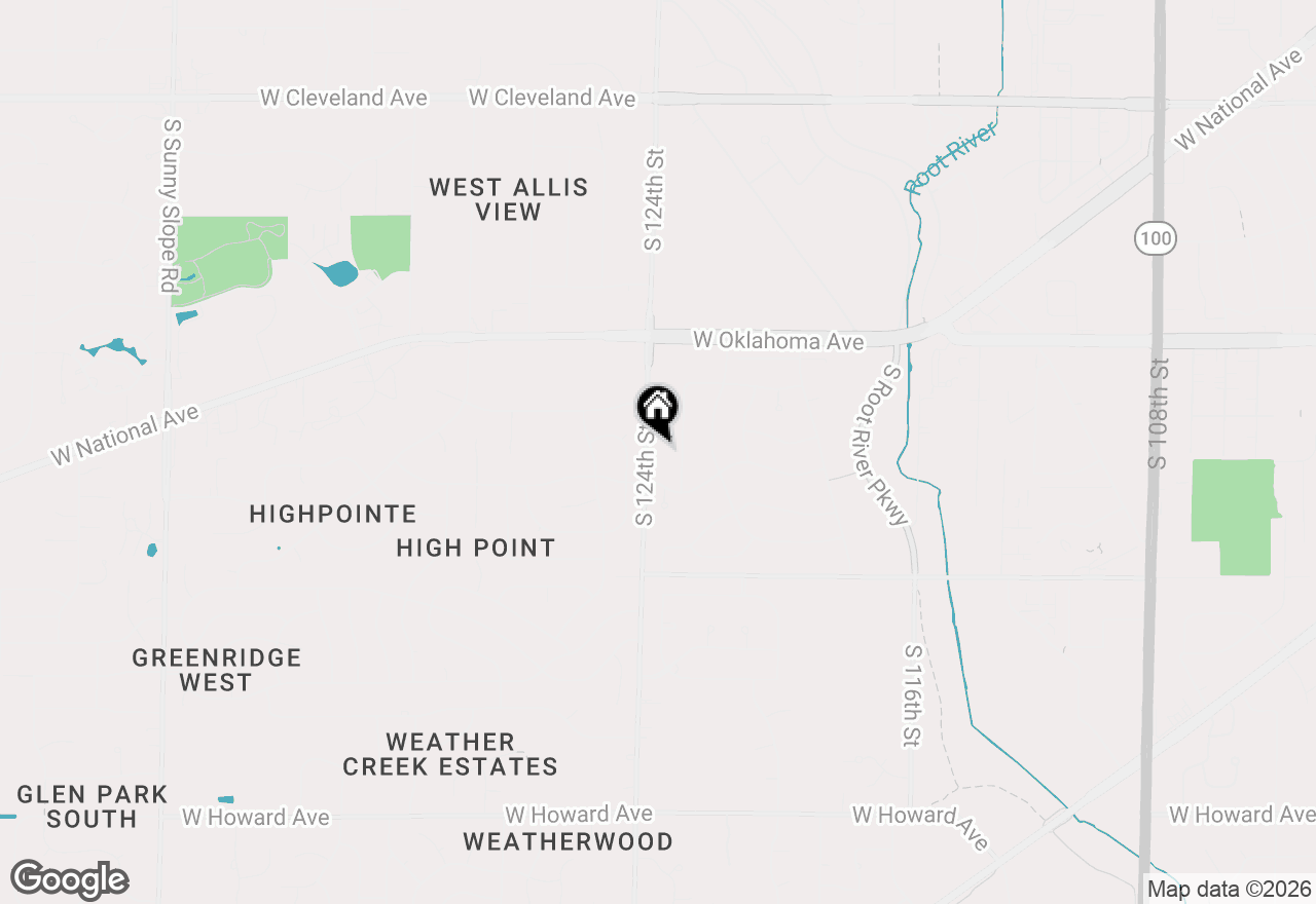 Map of 3260 S 124th St, West Allis, WI 53227