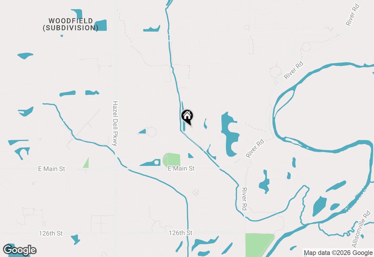 Map of 13652 Flintridge Pass, Carmel, IN 46033