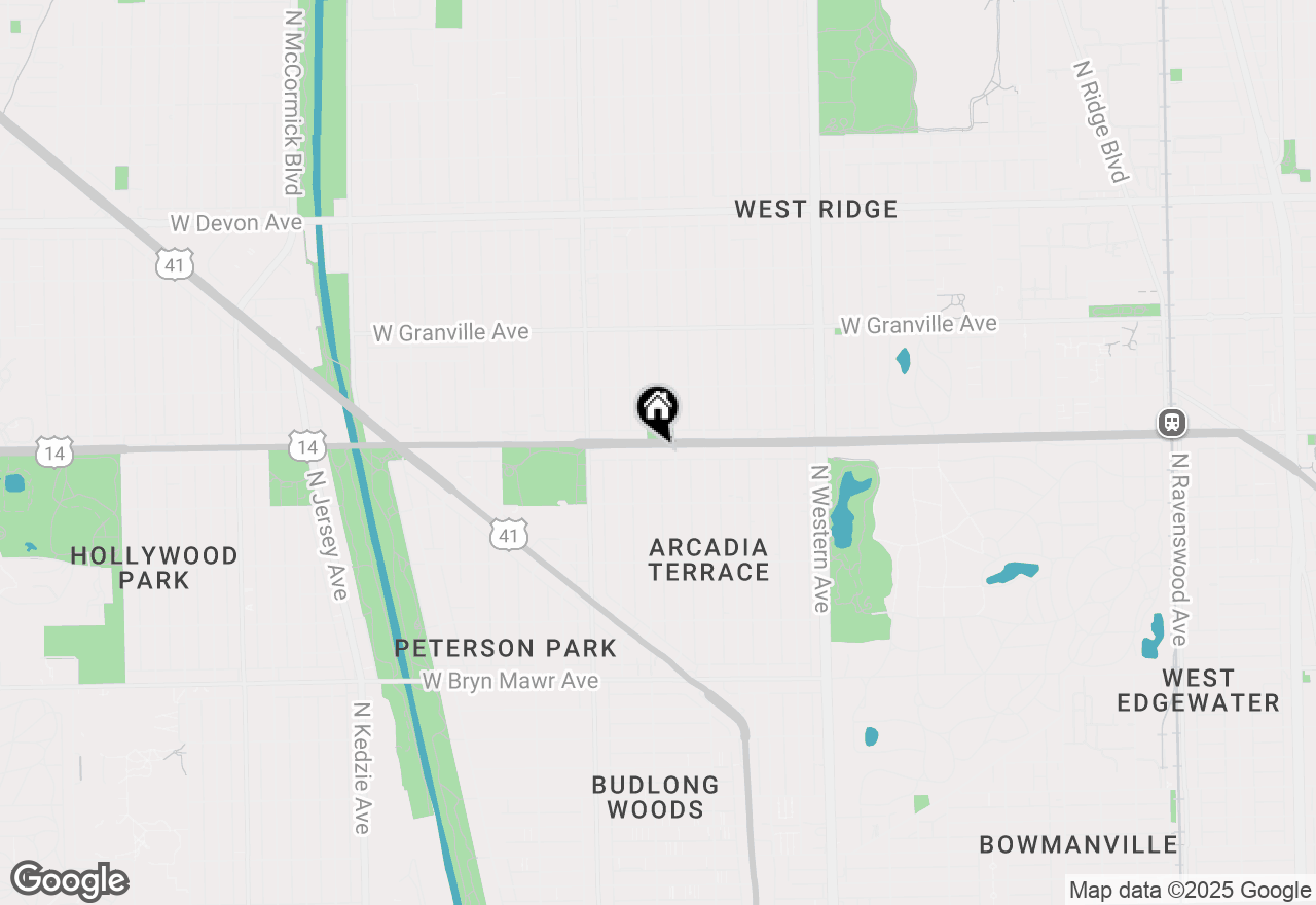 Map of 2651 W Peterson Avenue, Chicago, IL 60659