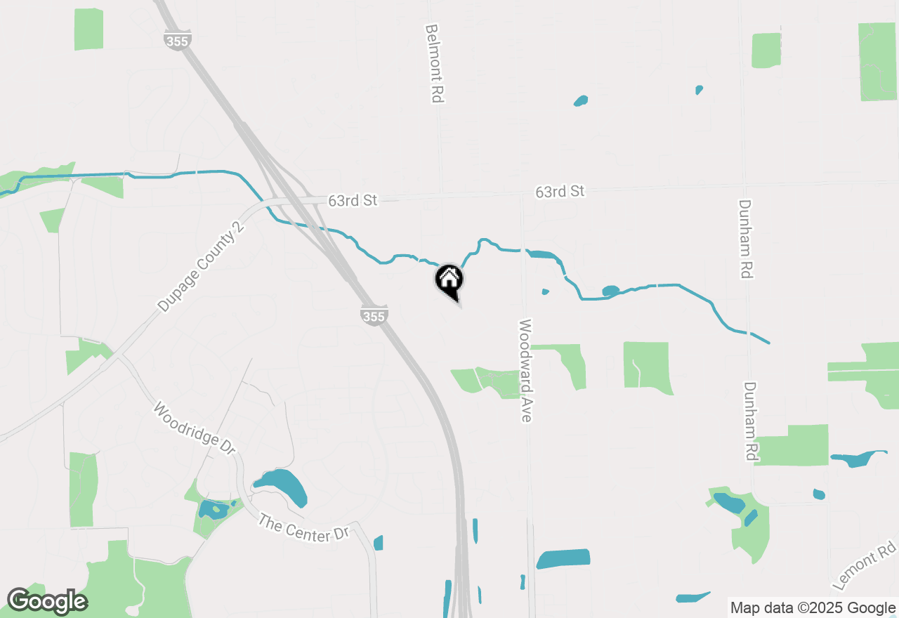 Map of 2206 Oxnard Drive, Downers Grove, IL 60516