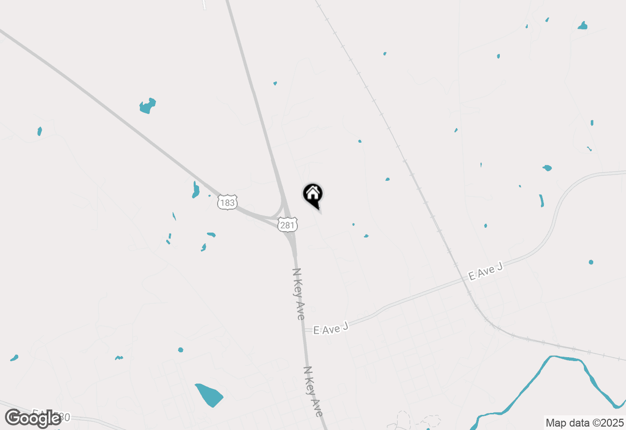 Map of 601 County Road 3400, Lampasas, TX 76550