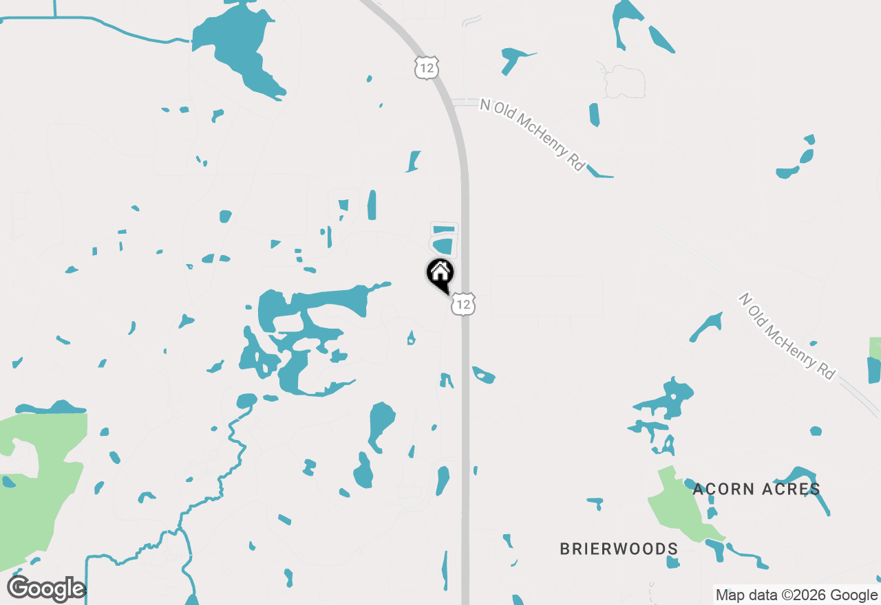 Map of 128 N Wynstone Drive, North Barrington, IL 60010