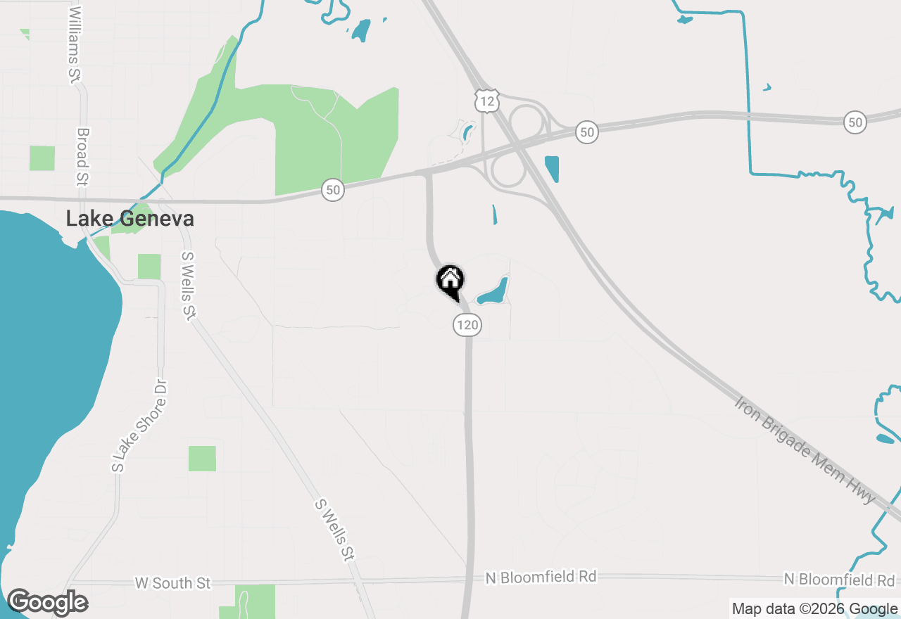 Map of 500 S Edwards Blvd #9, Lake Geneva, WI 53147
