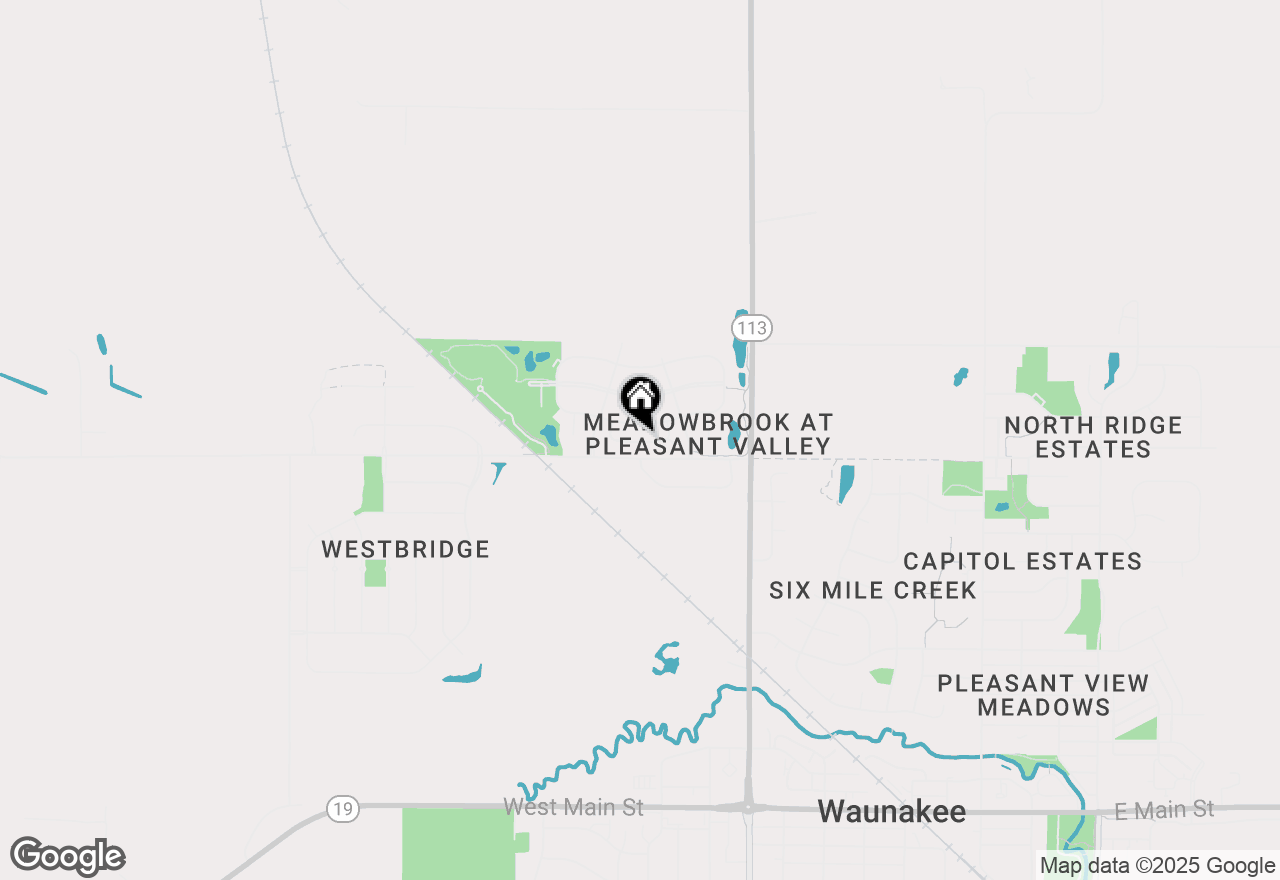 Map of 421 Grandview Drive, Waunakee, WI 53597