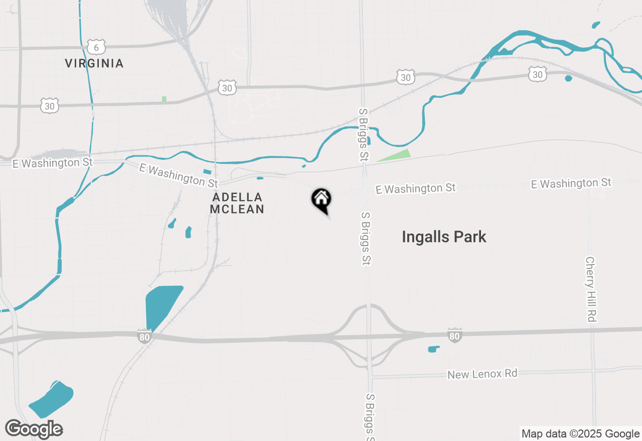 Map of 211 White Avenue, Joliet, IL 60433