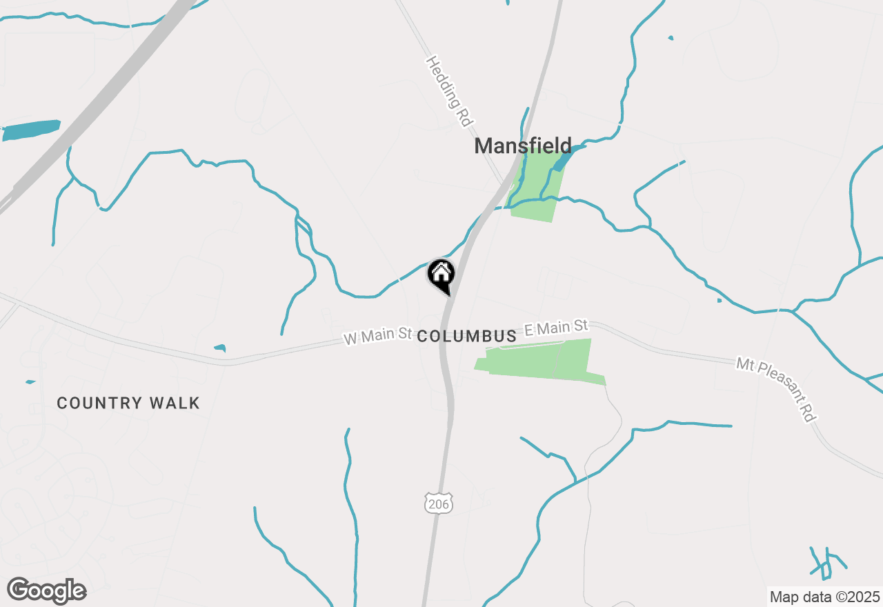 Map of 3073 Route 206, Columbus, NJ 08022