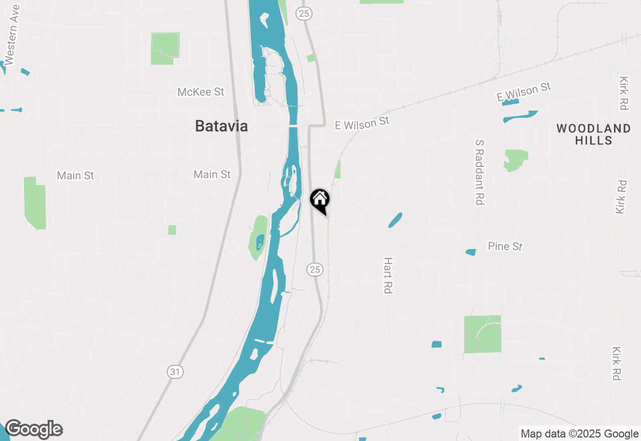 Map of 336 Schroeder Trail, Batavia, IL 60510