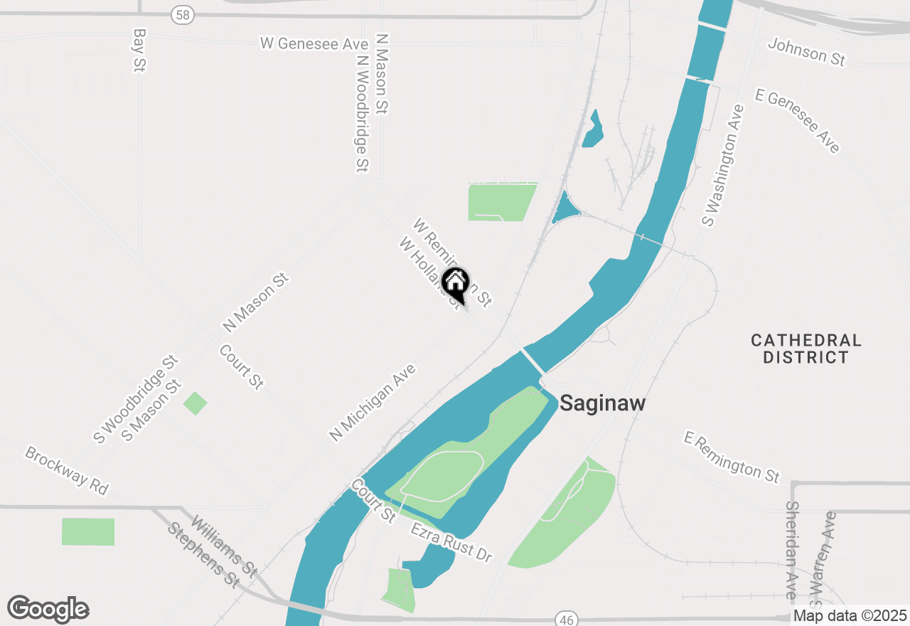 Map of 925 N Michigan Avenue, Saginaw, MI 48602