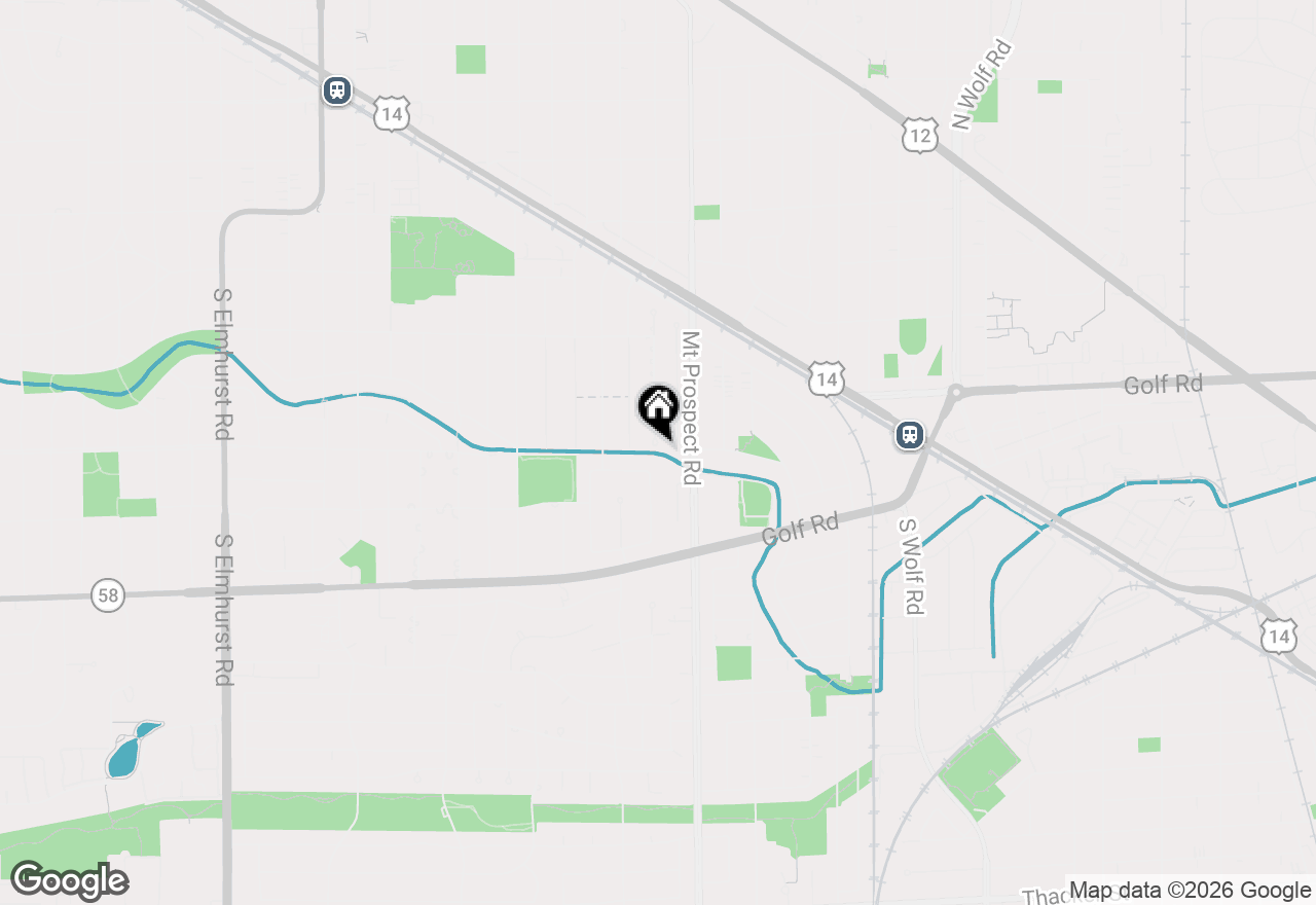 Map of 19 Marina Drive, Des Plaines, IL 60016
