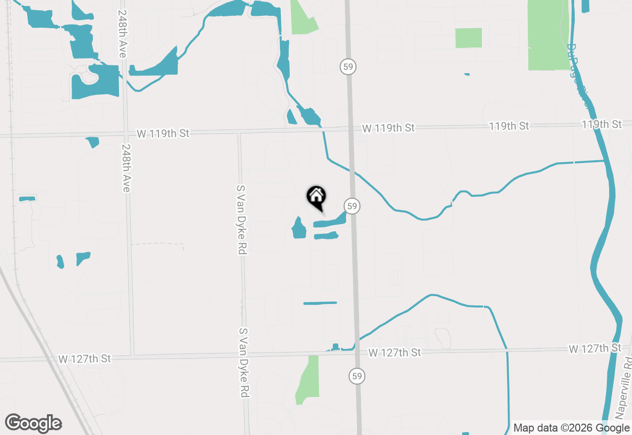 Map of 24011 Pear Tree Circle, Plainfield, IL 60585