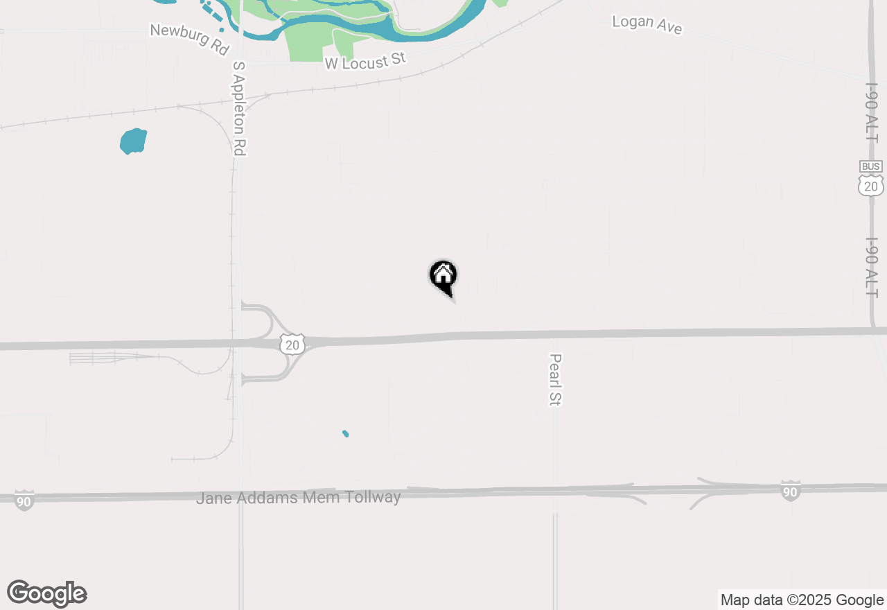 Map of 677 Southtowne Drive #1, Belvidere, IL 61008