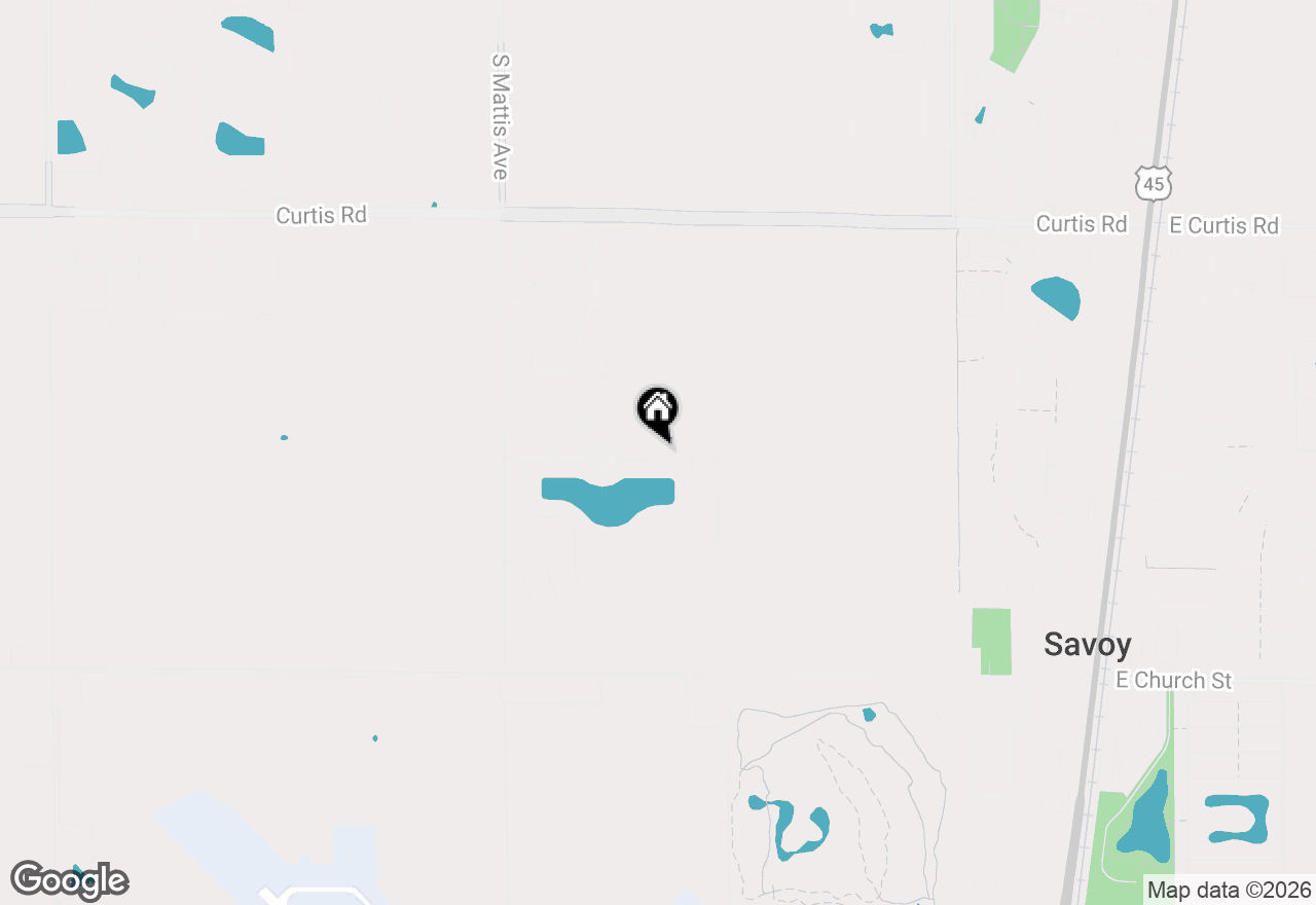 Map of 1010 Declaration Drive, Savoy, IL 61874
