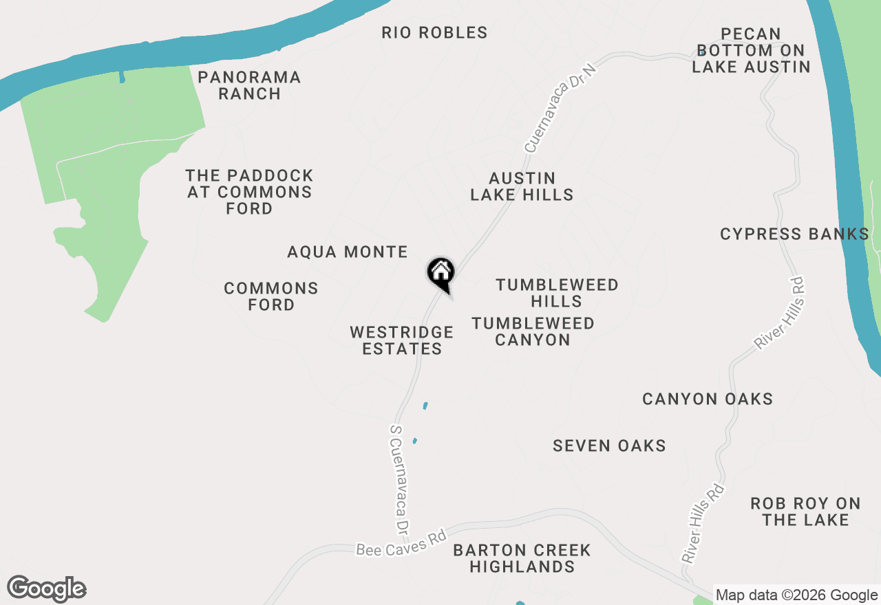 Map of 509 N Cuernavaca Dr #B, Austin, TX 78733