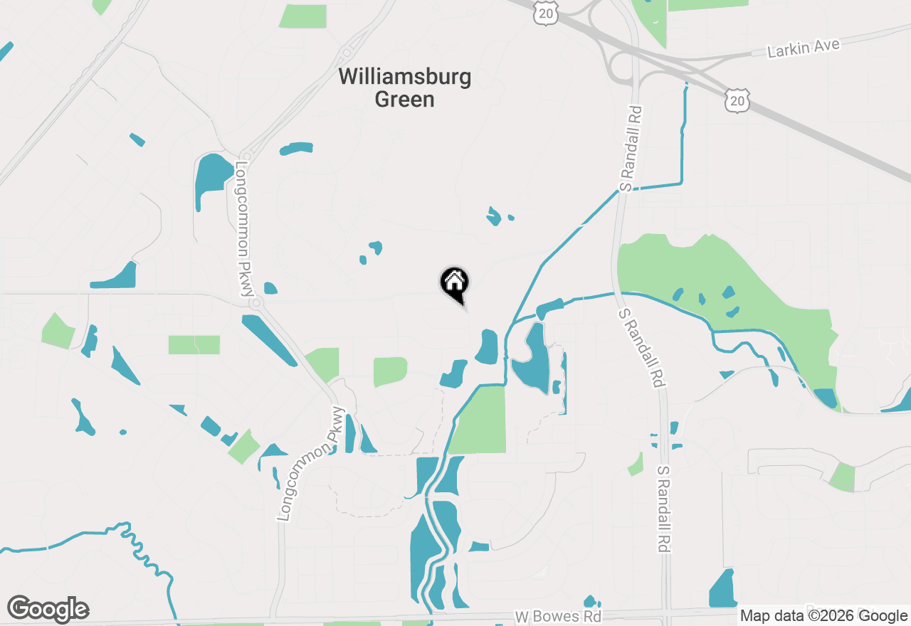 Map of 594 Lismore Circle, Elgin, IL 60124
