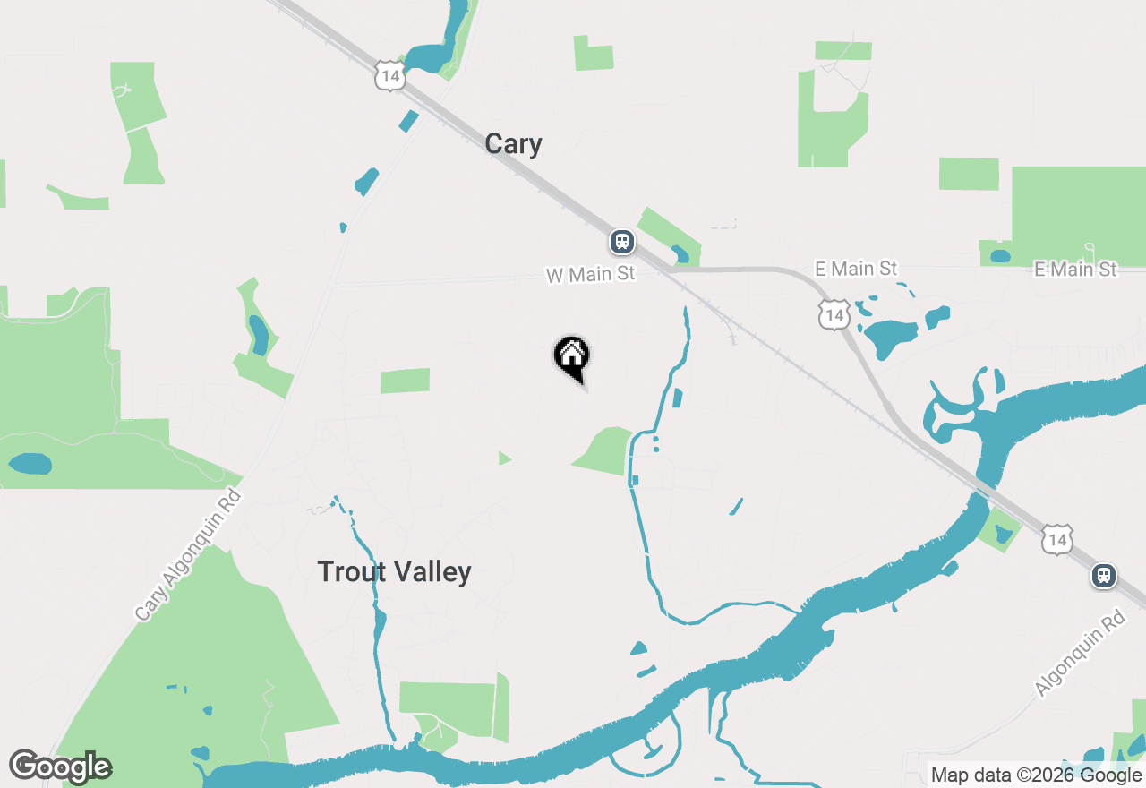Map of 320 Deveron Circle, Cary, IL 60013