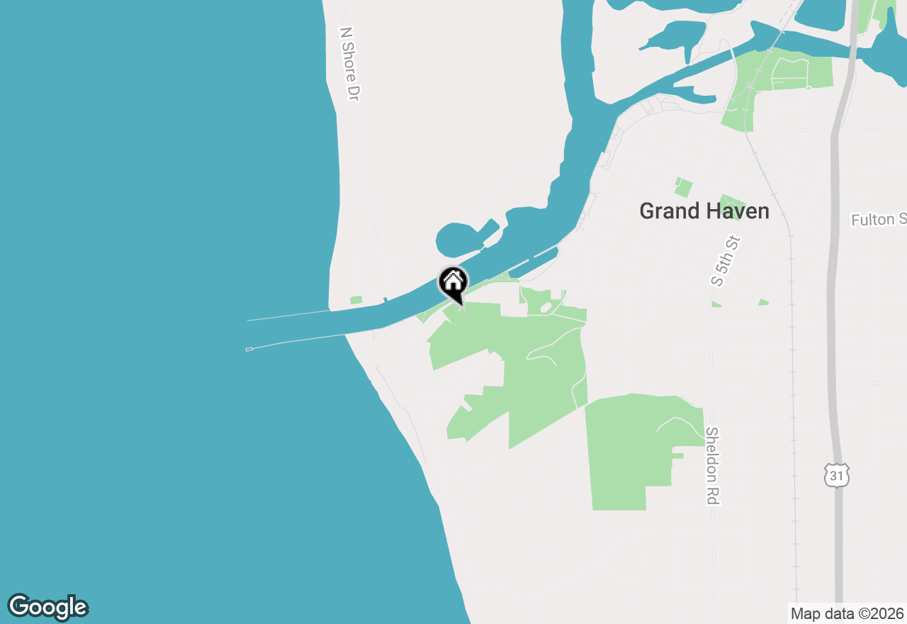 Map of 810 S Harbor Drive #22, Grand Haven, MI 49417