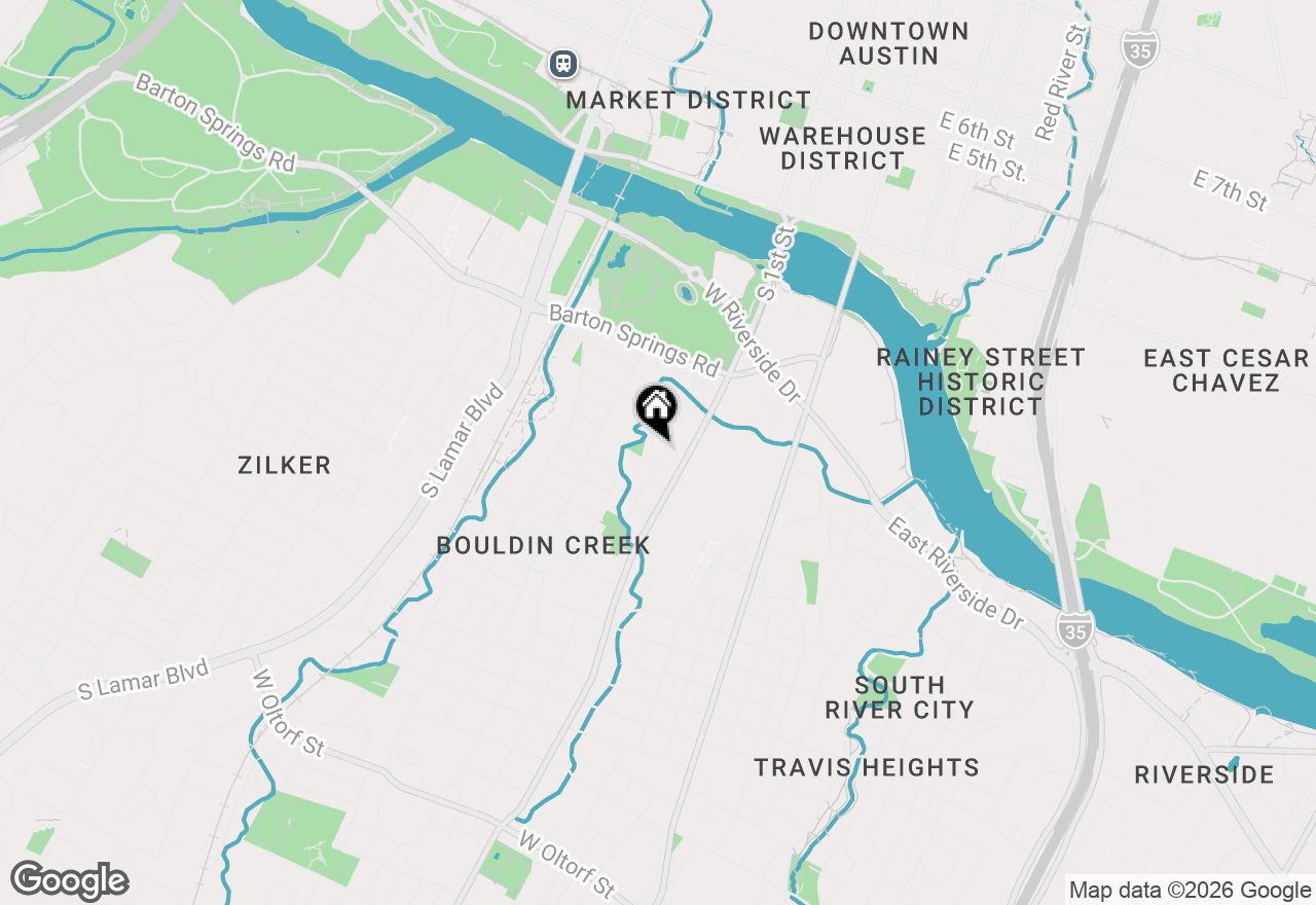 Map of 802 S 1st St #215, Austin, TX 78704