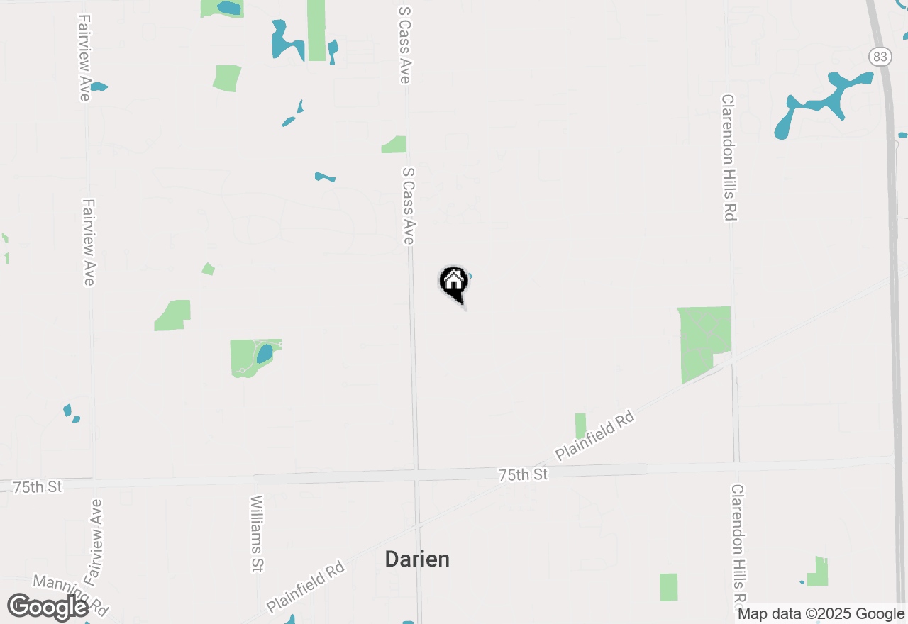 Map of 1110 71st Street, Darien, IL 60561