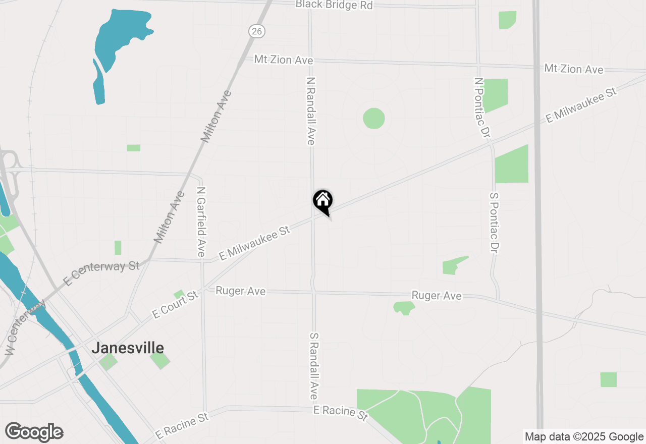 Map of 6 S Martin Rd, Janesville, WI 53545