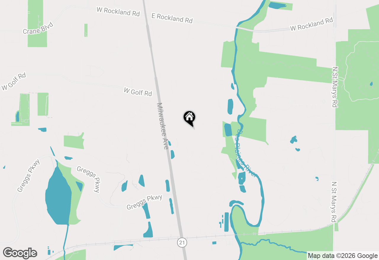 Map of 625 Mullady Parkway, Libertyville, IL 60048
