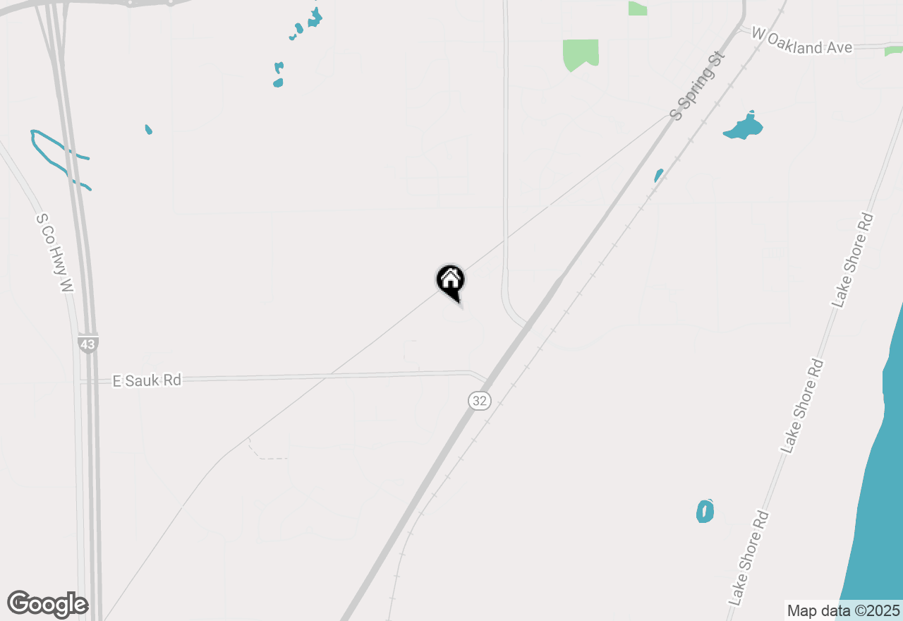 Map of 1865 Farm View Dr, Grafton, WI 53024