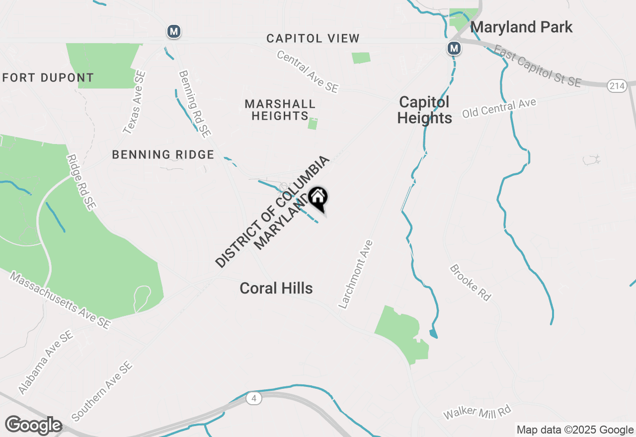 Map of 918 Clovis Avenue, Capitol Heights, MD 20743