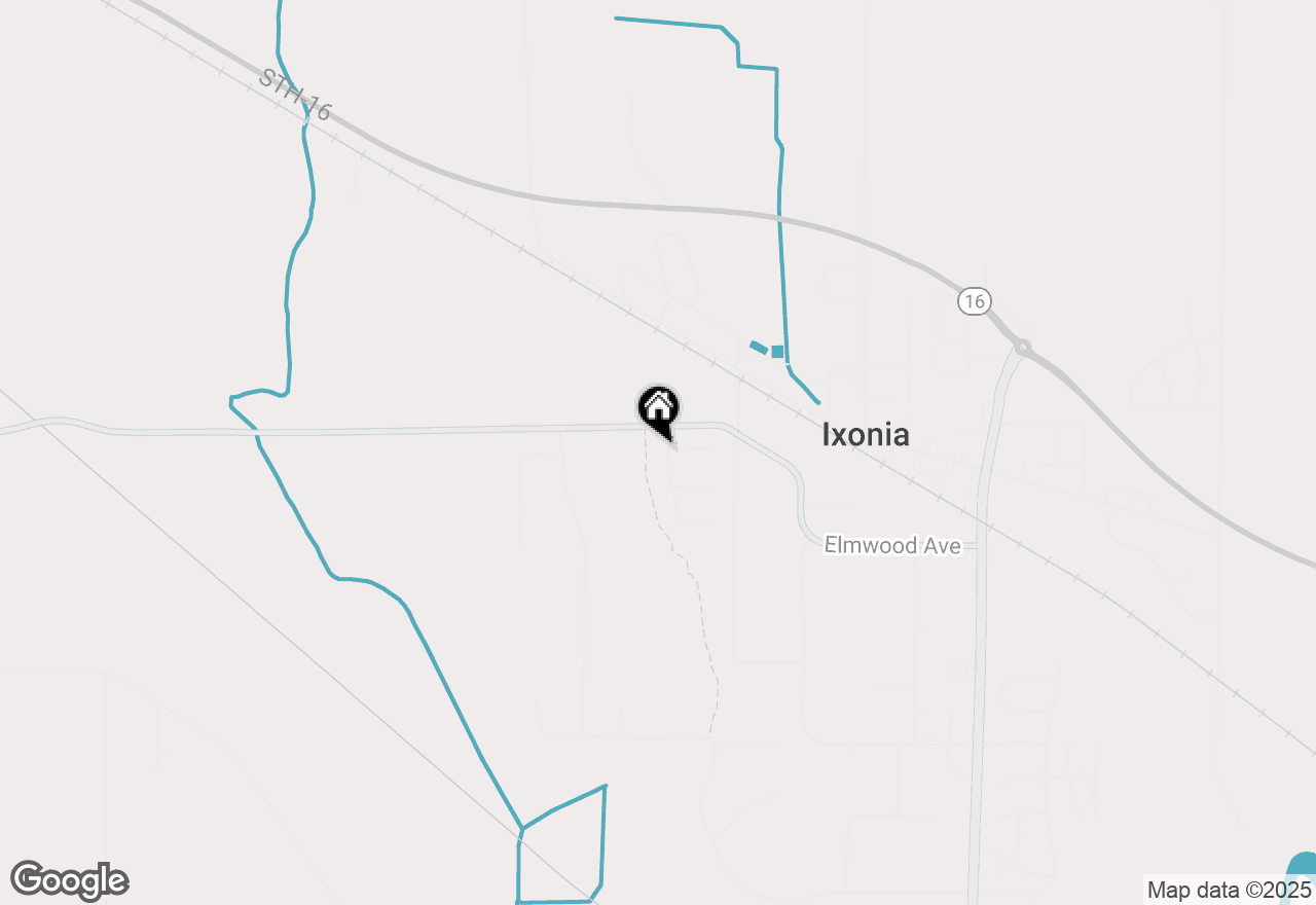 Map of N8291 Pritchard Farm Rd, Ixonia, WI 53036