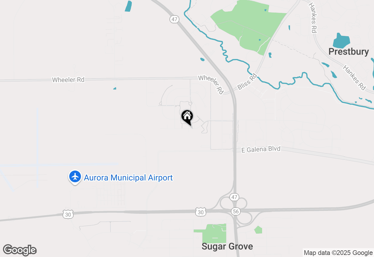 Map of 142 W Park Avenue #C, Sugar Grove, IL 60554