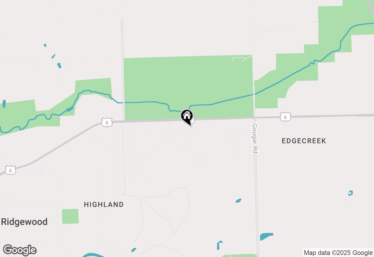 Map of 2721 Great Meadow Drive, Joliet, IL 60432