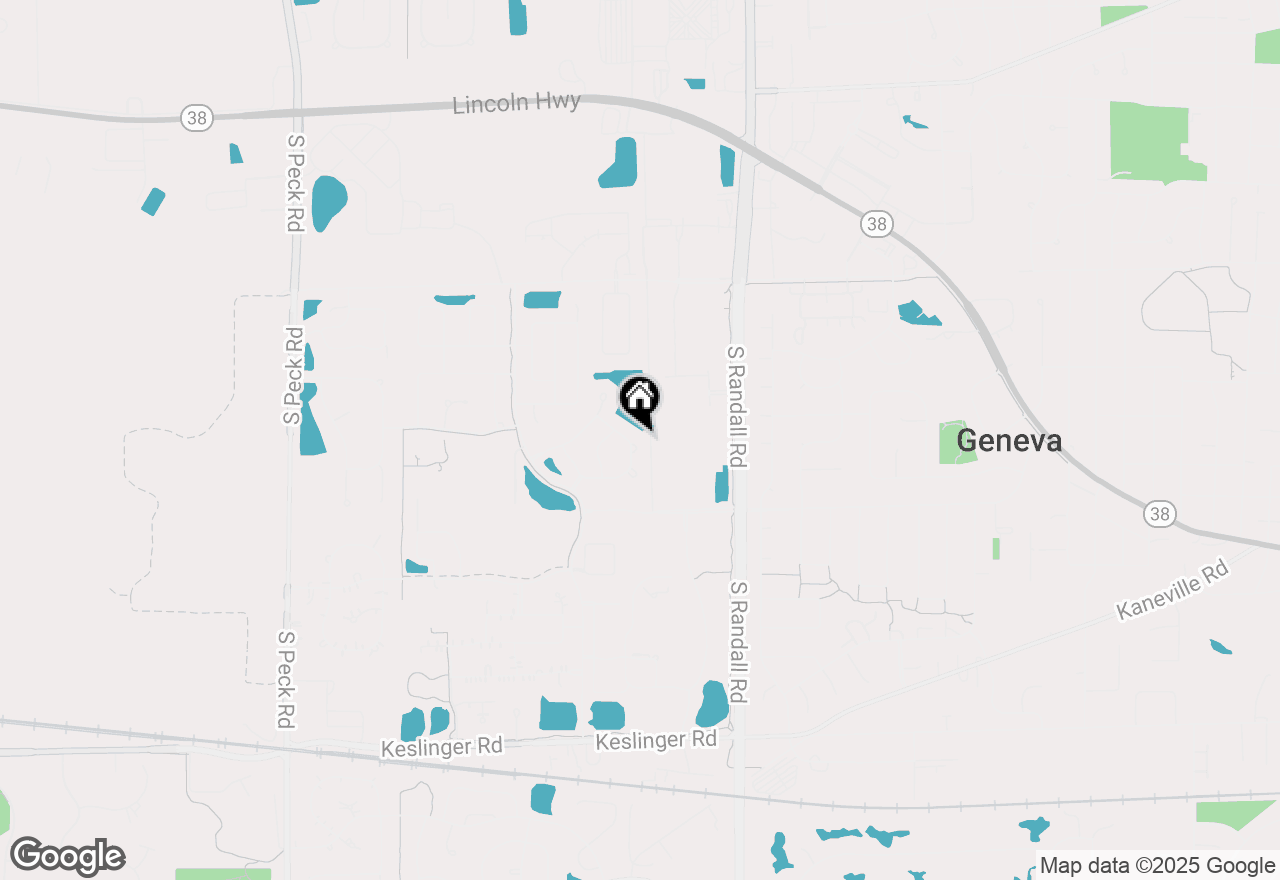 Map of 2574 Lorraine Circle, Geneva, IL 60134
