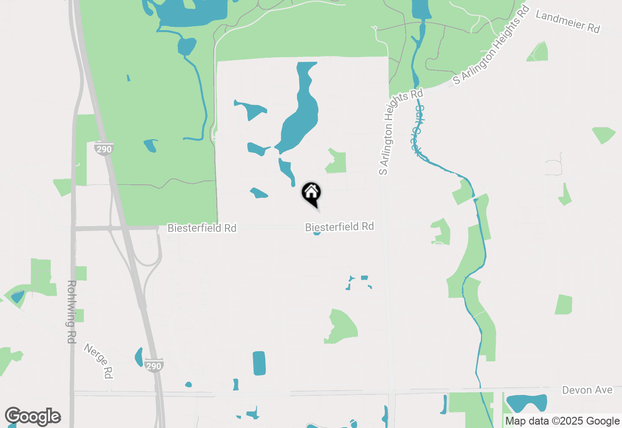 Map of 898 Wellington Avenue #218, Elk Grove Village, IL 60007