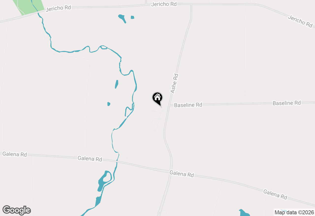 Map of 17 Ashe Road, Sugar Grove, IL 60554