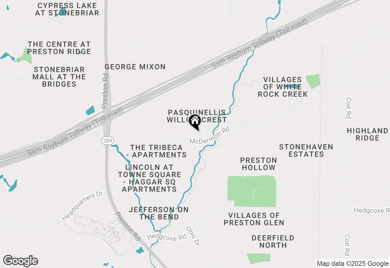 Map of 4653 Jones Street, Plano, TX 75024