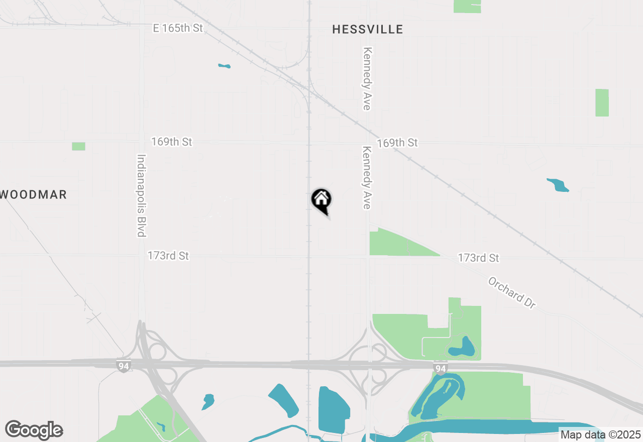 Map of 7140 Mccook Avenue, Hammond, IN 46323