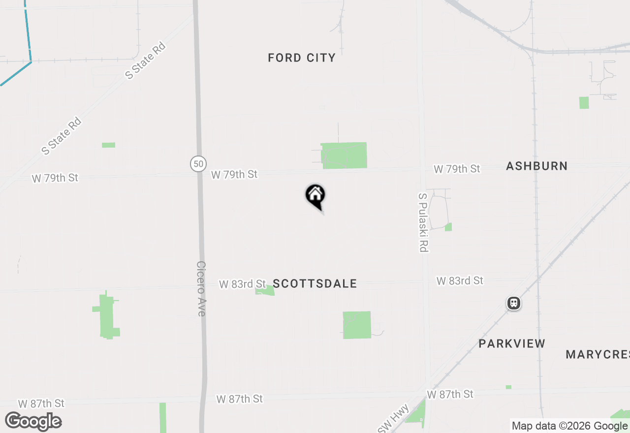 Map of 8017 S Kostner Avenue, Chicago, IL 60652