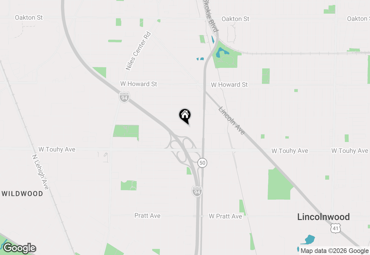 Map of 4907 Sherwin Avenue, Skokie, IL 60077