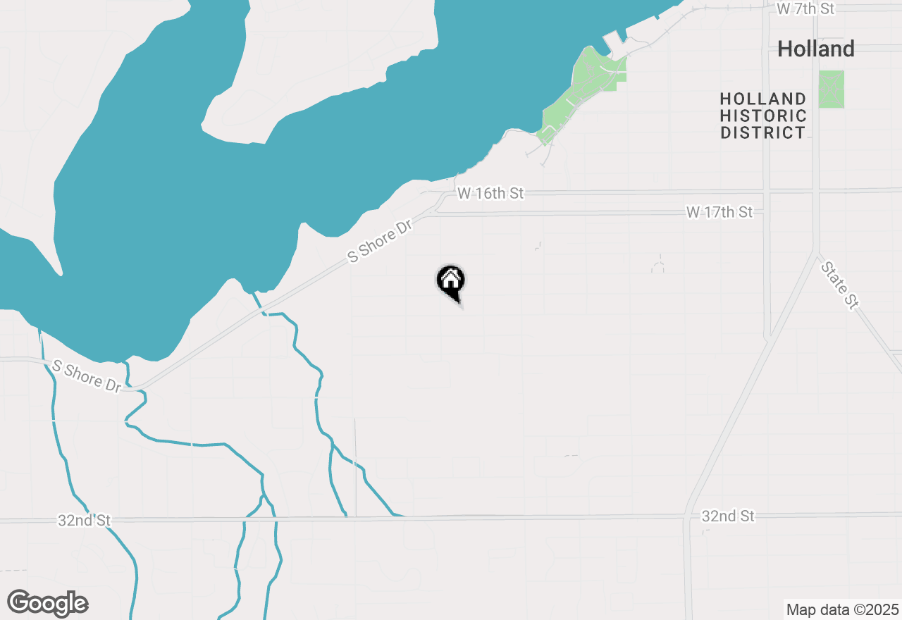Map of 525 W 22nd Street, Holland, MI 49423