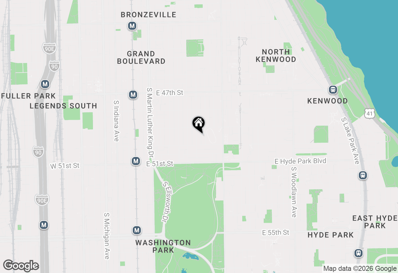 Map of 4931 S Champlain Avenue, Chicago, IL 60615