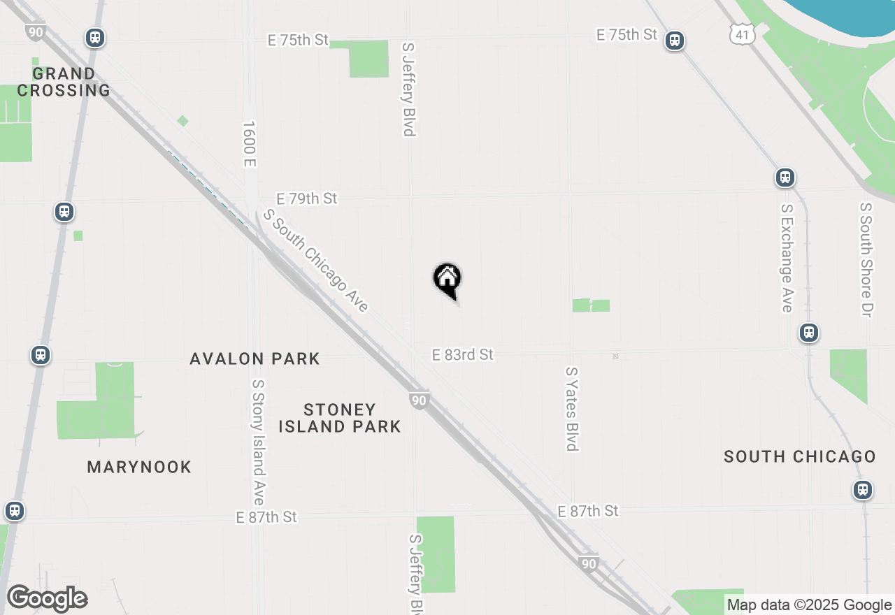 Map of 8150 S Clyde Avenue, Chicago, IL 60617