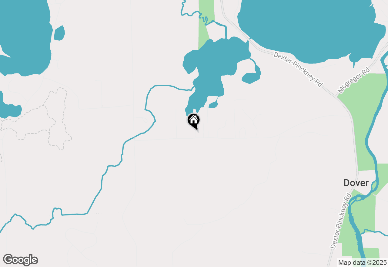 Map of 10040 Stinchfield Woods Road, Pinckney, MI 48169