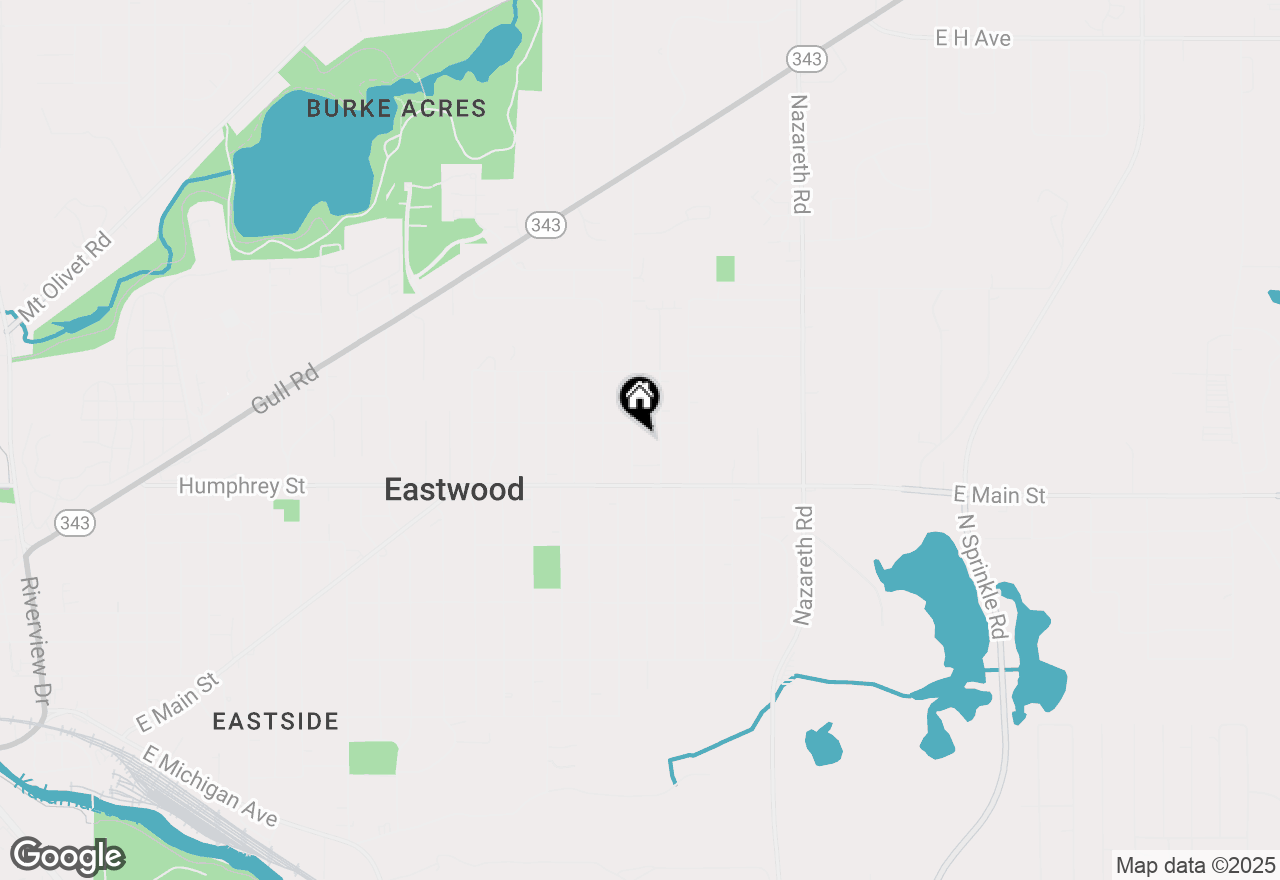 Map of 1312 Sunnyside Drive, Kalamazoo, MI 49048