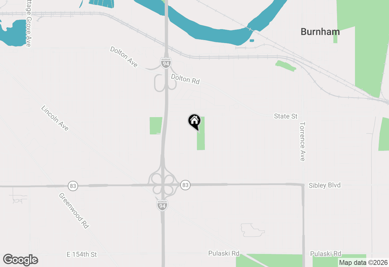 Map of 317 Madison Avenue, Calumet City, IL 60409