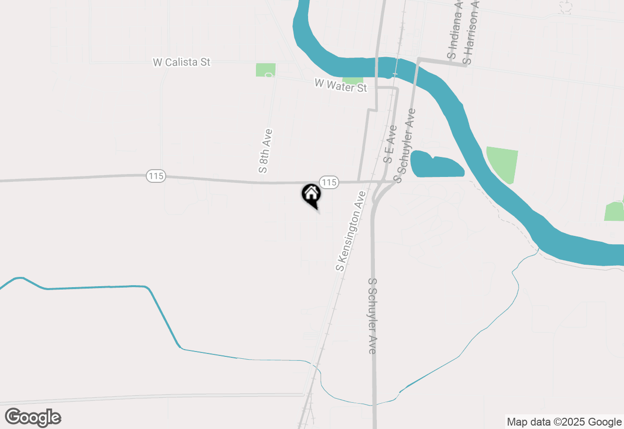 Map of 1470 S 5th Avenue, Kankakee, IL 60901