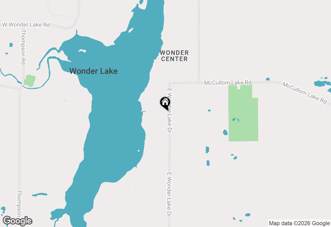 Map of 7603 Deep Spring Road, Wonder Lake, IL 60097
