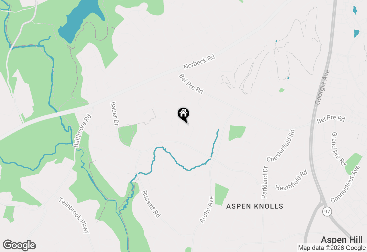 Map of 14408 Pecan Drive, Rockville, MD 20853